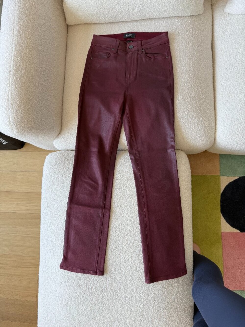 Paige Coated Jeans